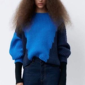 Zara Blue Sweater
